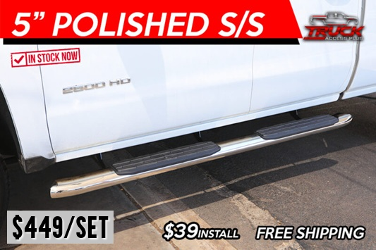 5 INCH OVAL RUNNING BOARDS AZ