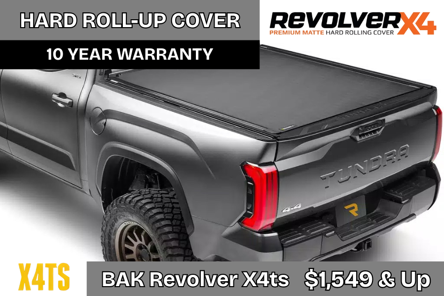 bak revolver x4ts hard roll up tonneau covers