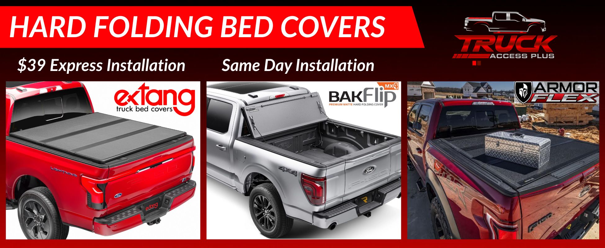 Same Day Installation hardfolding