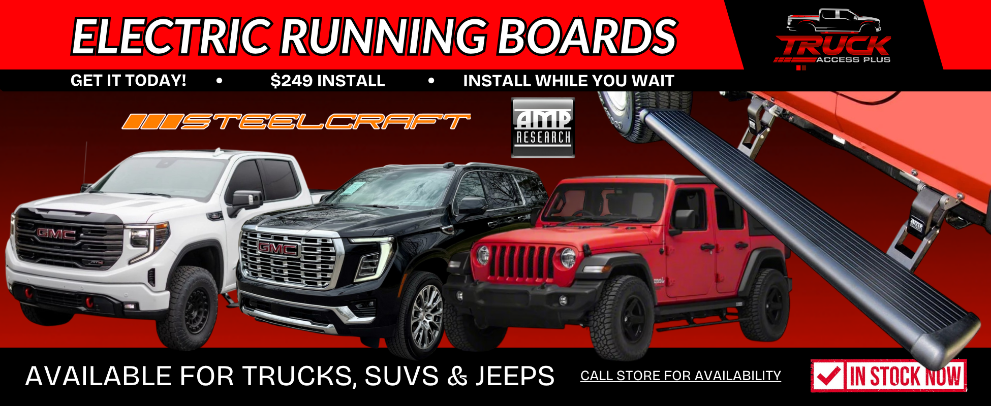 ELECTRIC STEPS BANNERS updated (NEW)