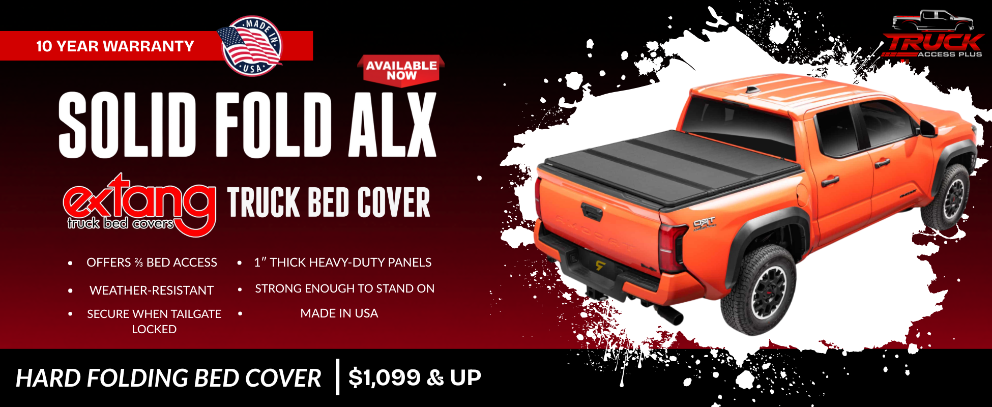 EXTANG SOLID ALX W BANNER (NEW) EXTANG SOLID ALX W BANNER (NEW)