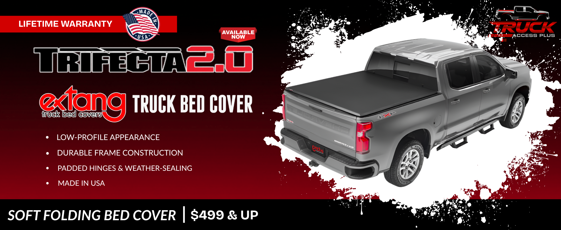 EXTANG TRIFECTA 2.0 W BANNER (NEW) EXTANG TRIFECTA 2.0 W BANNER (NEW)