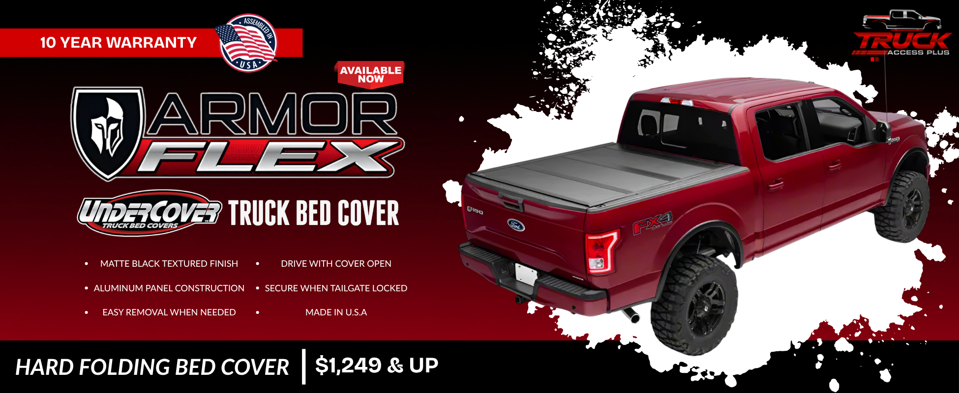 UNDERCOVER ARMOR FLEX W BANNER (NEW)