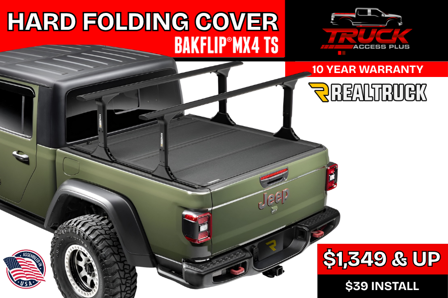 bakflip mx4 tonneau cover hard folding style