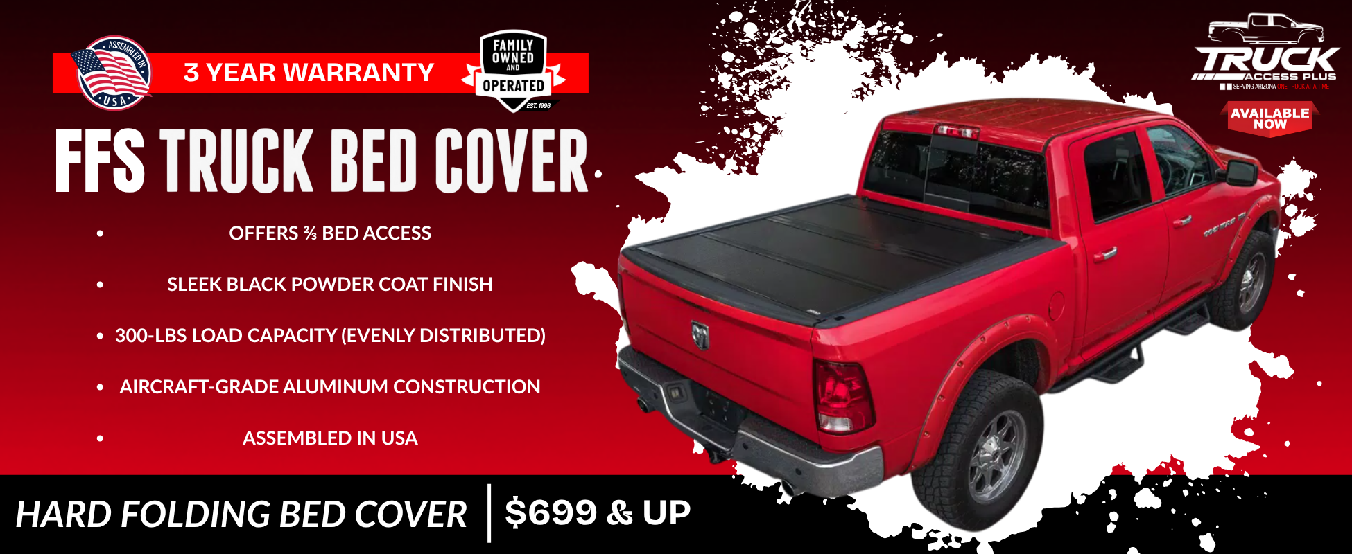 hard folding truck bed covers in phoenix az