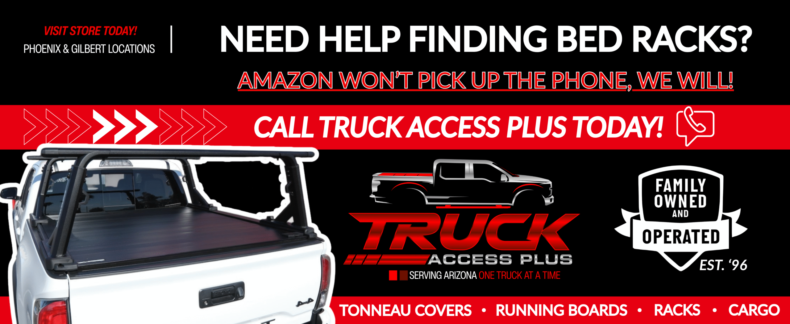 RACKS AT TRUCK ACCESS PLUS, ARIZONA - VISIT US FOR TRUCK ACCESSORIES TODAY