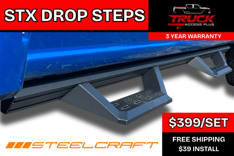 STX Drop Steps Running Boards - Truck Access Plus