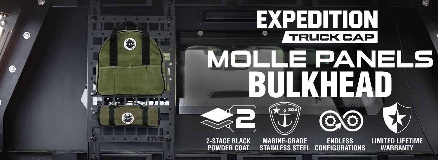 bulkhead-molle-panels OVS EXPEDITION MOLLE PANELS AT TRUCK ACCESS PLUS! VISIT US TODAY FOR TRUCK BED COVERS, STEPS, ELECTRIC STEPS, RACKS, ROOFTOP TENTS AND MORE. COME SEE THE TRUCK ACCESS DIFFERENCE TODAY!OVS EXPEDITION MOLLE PANELS AT TRUCK ACCESS PLUS! VISIT US TODAY FOR TRUCK BED COVERS, STEPS, ELECTRIC STEPS, RACKS, ROOFTOP TENTS AND MORE. COME SEE THE TRUCK ACCESS DIFFERENCE TODAY!