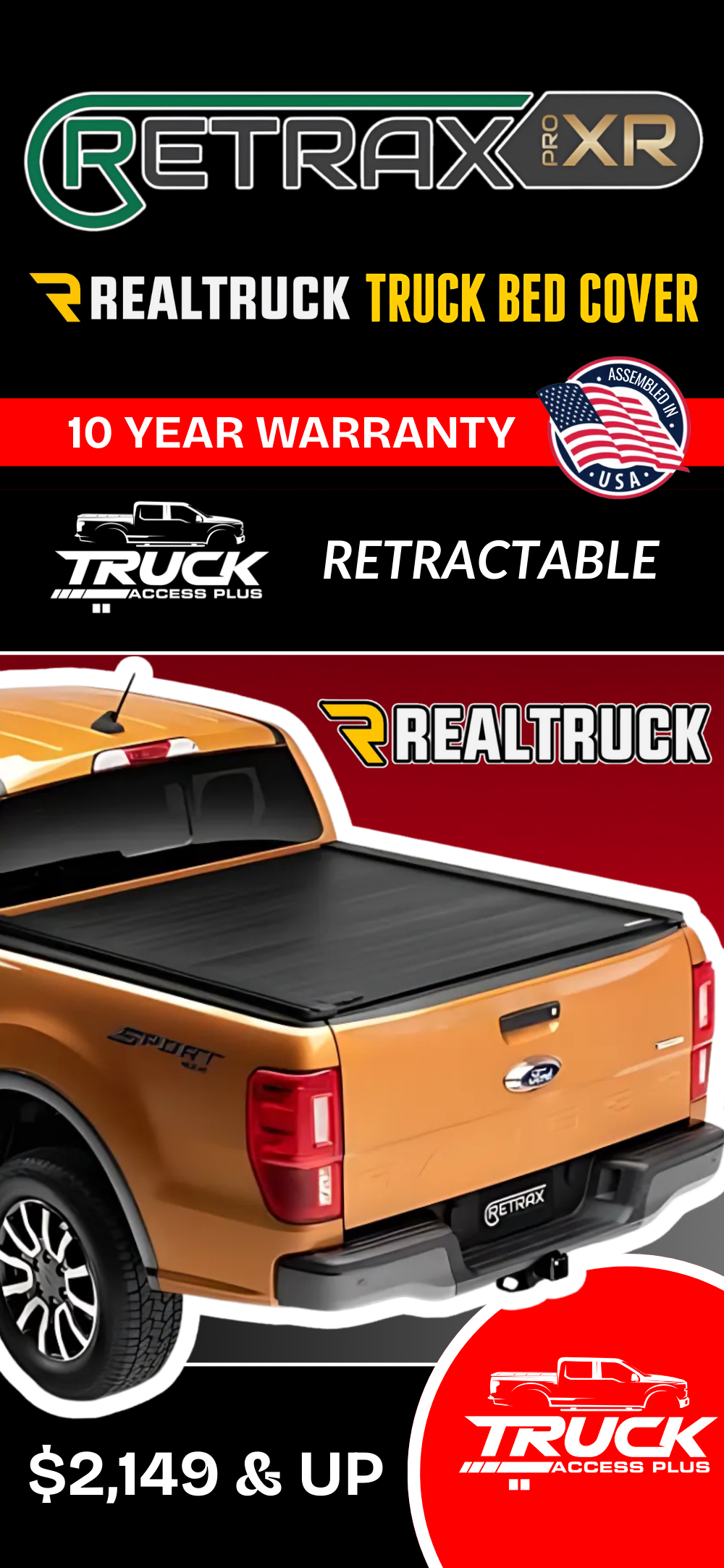 (8) RETRAXPRO XR MOBILE BANNER REVISED 12-10 (NEW) TRUCK BED COVERS AND STEPS AT TRUCK ACCESS PLUS , VISIT US IN PHOENIX AND GILBERT ARIZONA