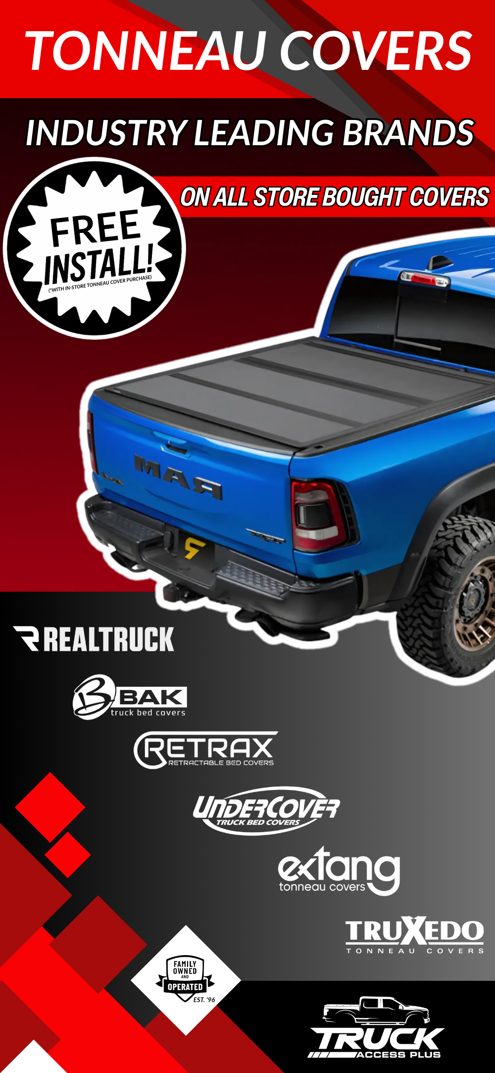 TRUCK BED COVERS AND STEPS AT TRUCK ACCESS PLUS , VISIT US IN PHOENIX AND GILBERT ARIZONA