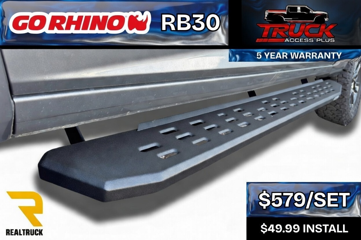 go rhino rb30 steps for trucks