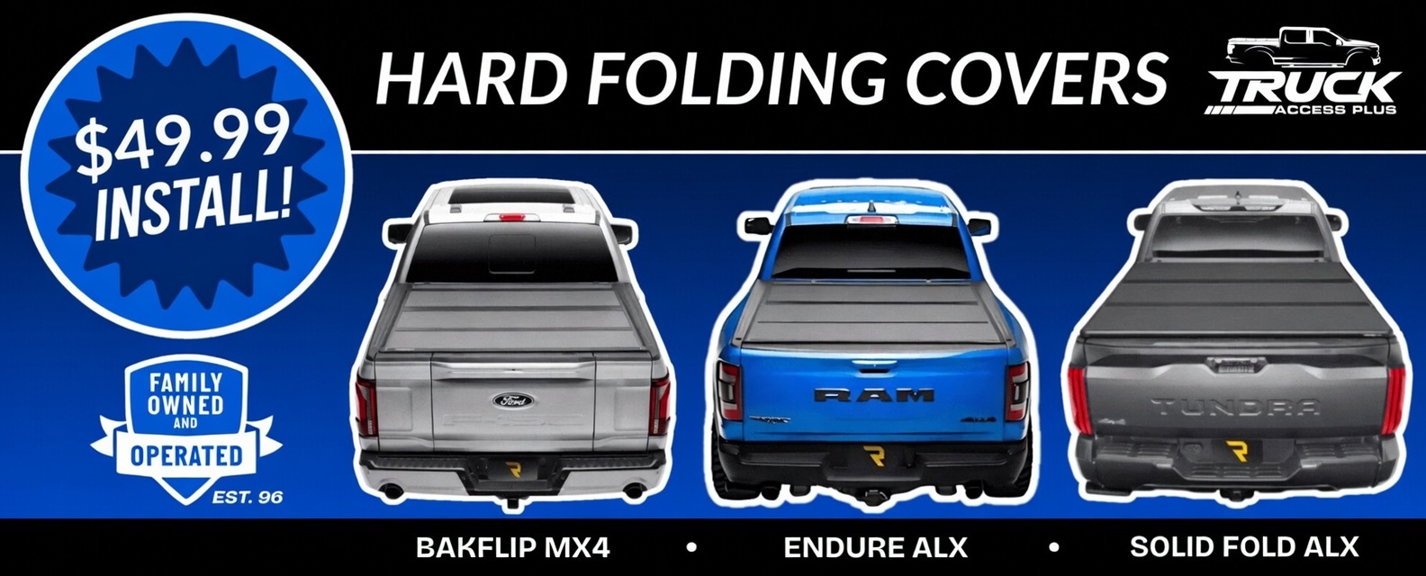 HARD FOLDING TONNEAU COVERS INSTALL IN AZ