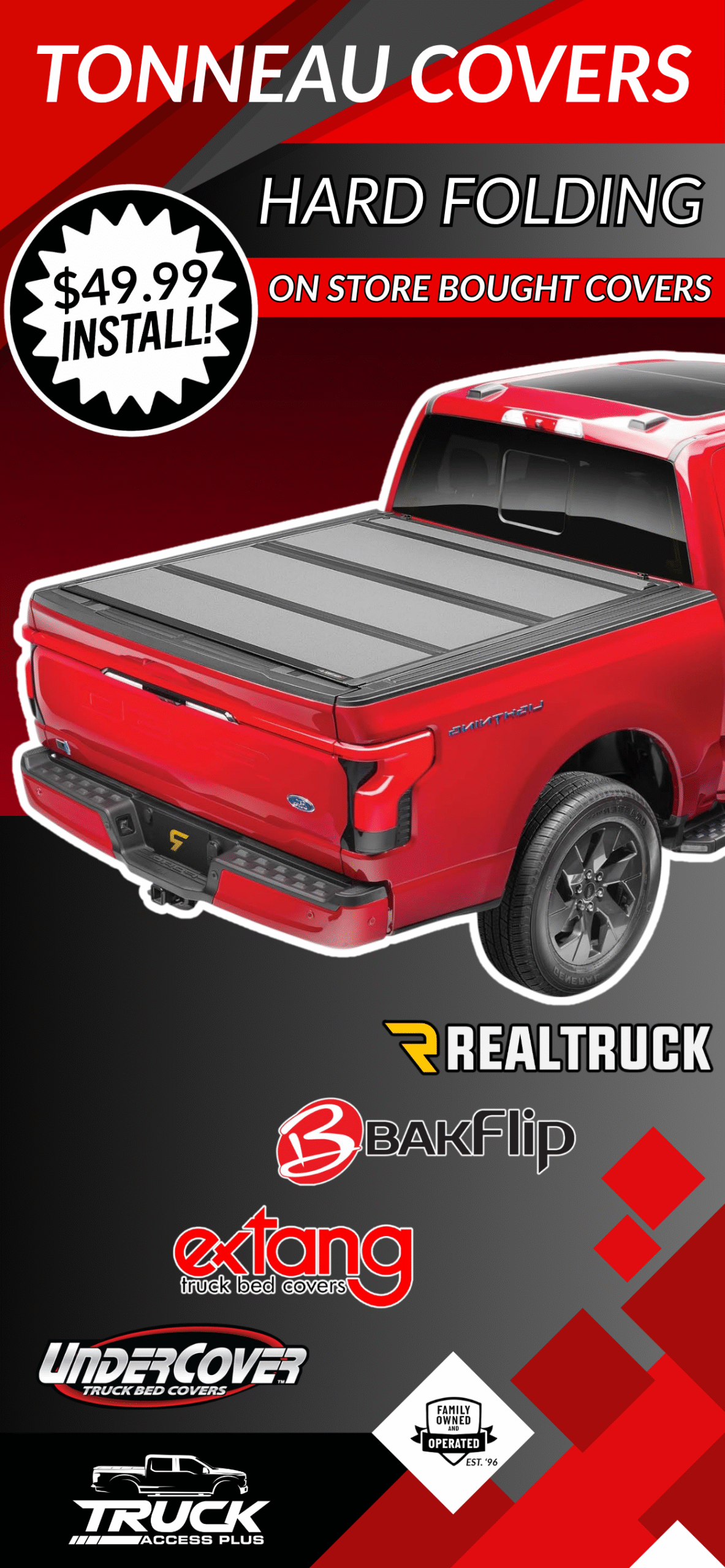 HARD FOLDING TONNEAU COVERS IN ARIZONA