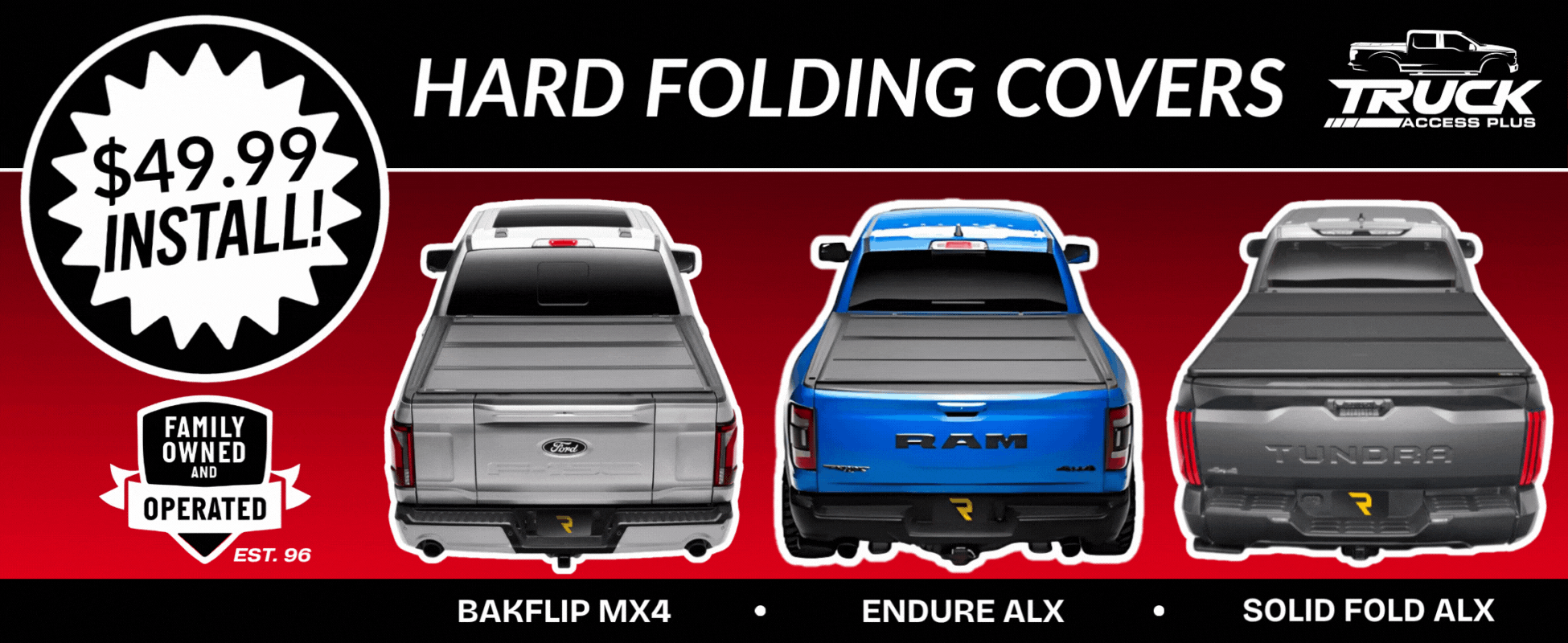 HARD TRIFOLD TONNEAU COVERS IN AZ