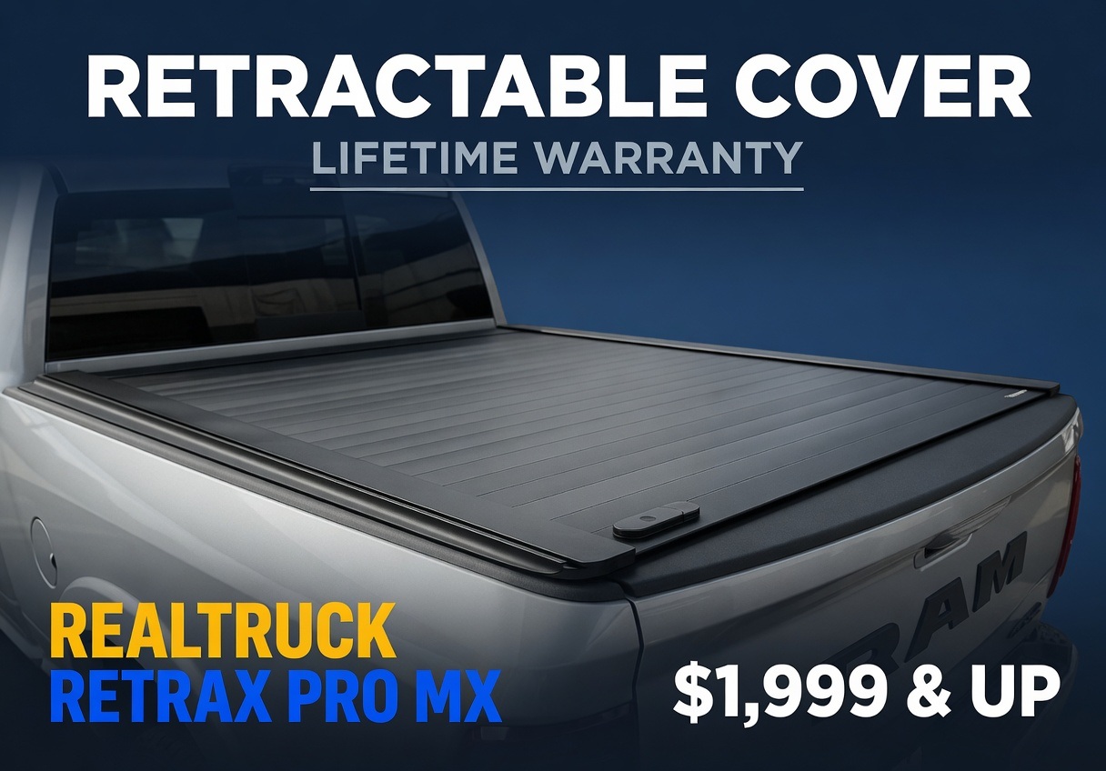 RETRAXPROMX RETRACTABLE TONNEAU COVER RETRAXPROMX RETRACTABLE TONNEAU COVER