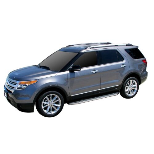 Steelcraft - STX100 Running Boards - Black/Stainless Trim - 113900