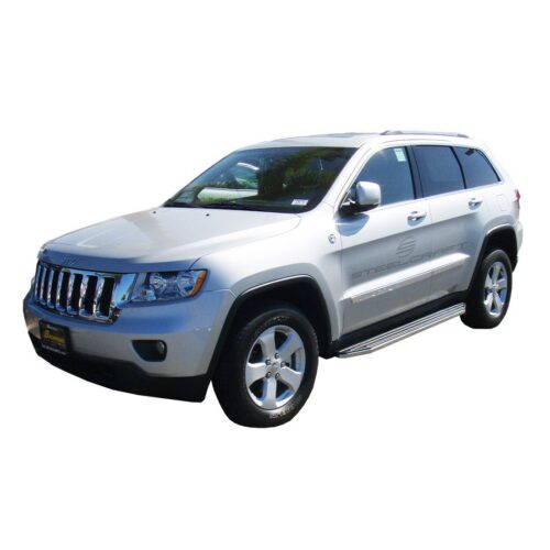 Steelcraft - STX100 Running Boards - Black/Stainless Trim - 123200