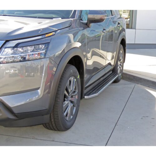 Steelcraft - STX100 Running Boards - Black/Stainless Trim - 140970
