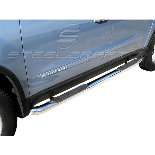 Steelcraft - 3 in. Round Sidebars - S/S - 203807