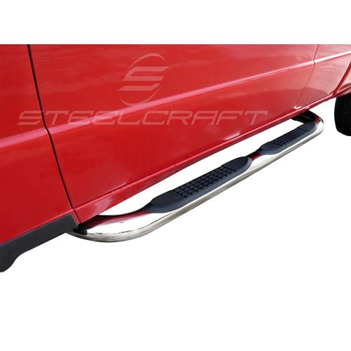 Steelcraft - 3 in. Round Sidebars - S/S - 211207