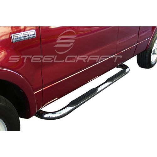 Steelcraft - 3 in. Round Sidebars - S/S - 212417