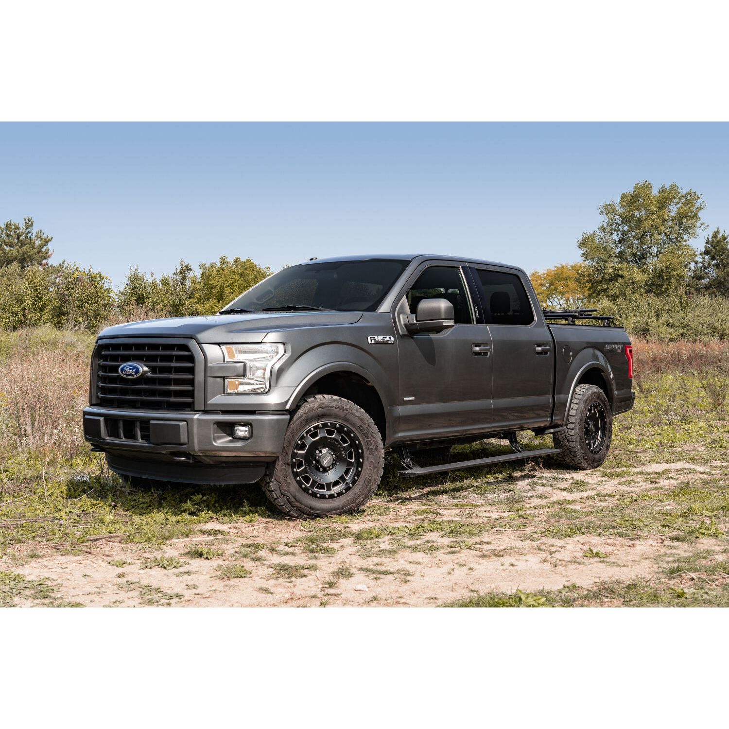 AMP Research 78151-01A PowerStep Xtreme Running Boards Plug N Play System for 2015-2019 Ford F-150, All Cabs