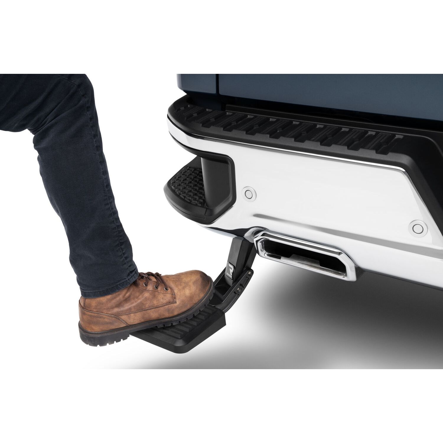 AMP Research 75323-01A Bedstep Retractable Bumper Step 19-26 Chevy/GMC Silverado/Sierra 1500, 2022 Silverado LTD/Sierra Limited