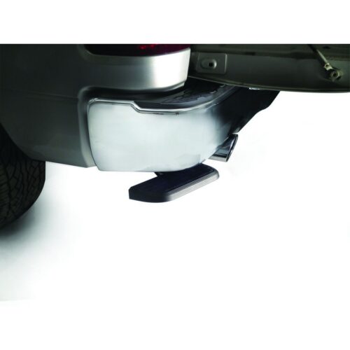 AMP Research 75325-01A BedStep Flip Down Bumper Step for 2019-2024 Ram 1500 Classic, 2009-2018 Ram 1500