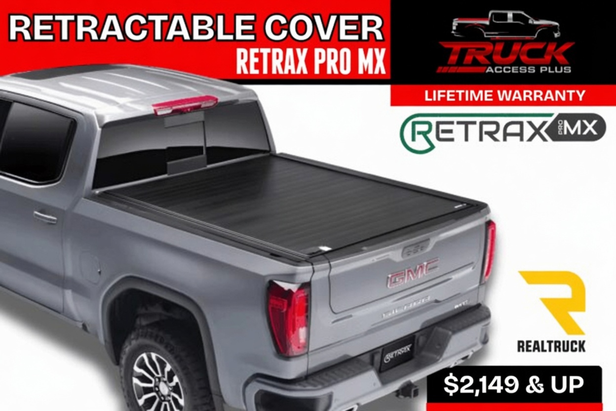 RETRAXPROMX RETRACTABLE TONNEAU COVER