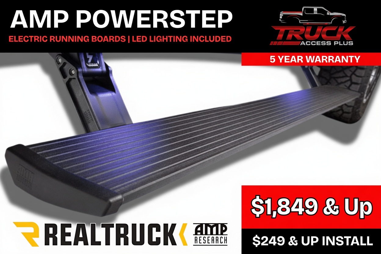 amp power steps electric boards