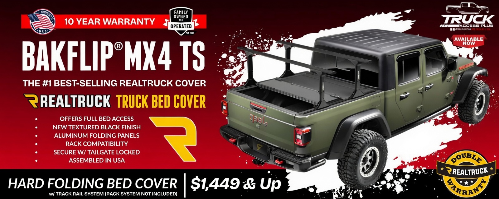bakflip mx4ts hard folding bed cover
