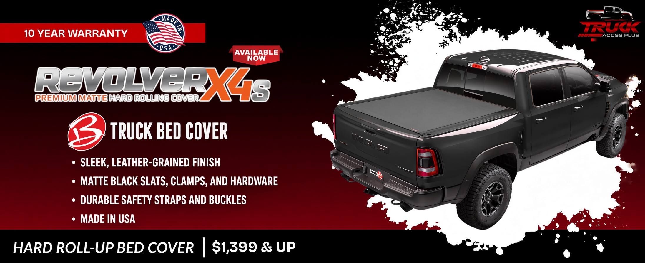 BAK REVOLVER X4S HARD ROLL UP TONNEAU COVERS bak revolver x4s hard roll up tonneau covers
