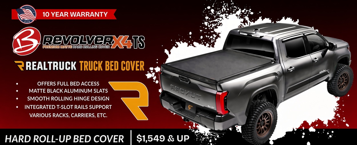 BAK REVOLVER X4TS TONNEAU COVERS BAK REVOLVER X4TS TONNEAU