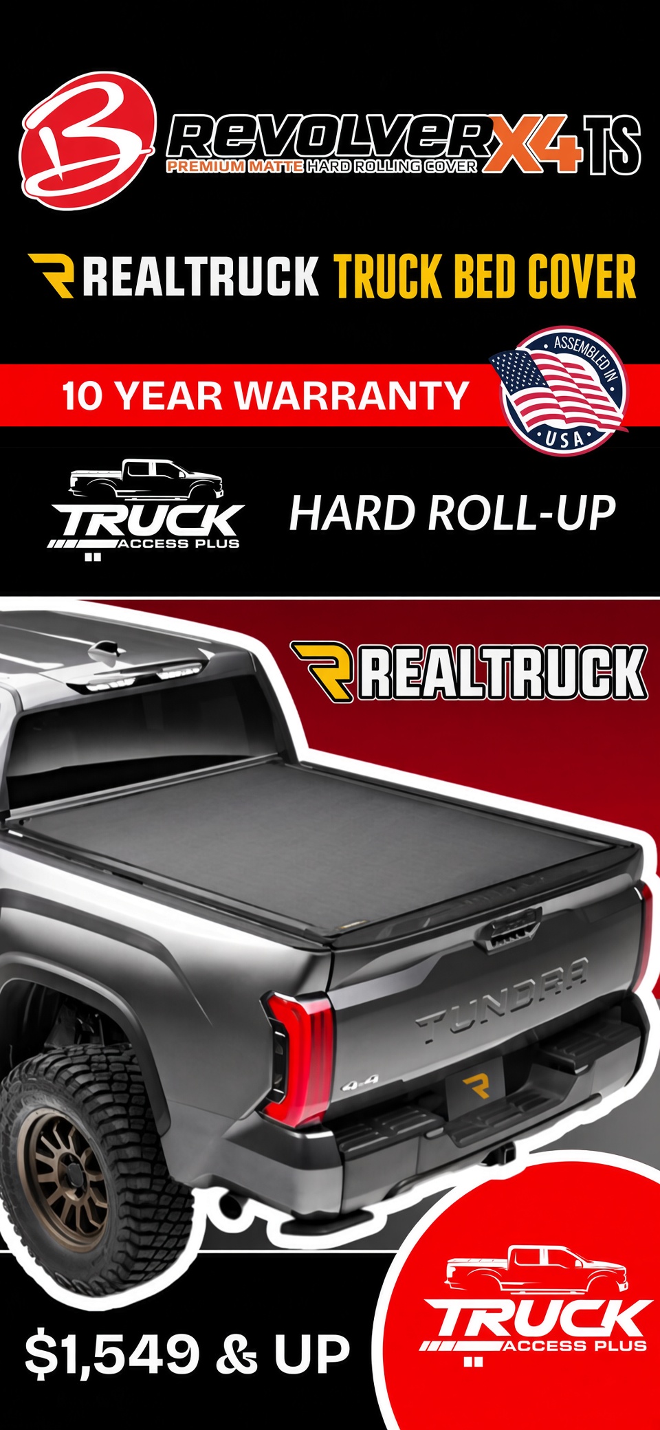 BAK REVOLVER X4TS TONNEAU BAK REVOLVER X4TS TONNEAU