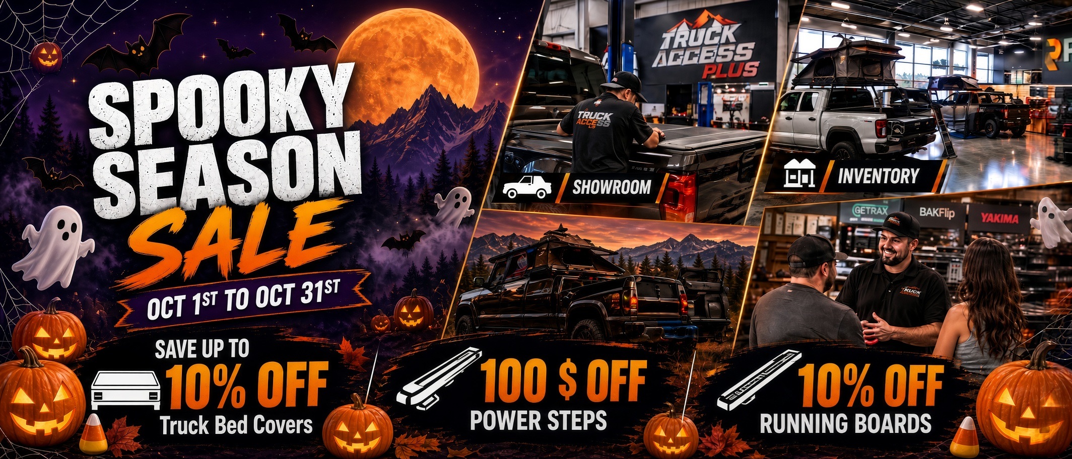TRUCK ACCESS PLUS OCTOBER SALE