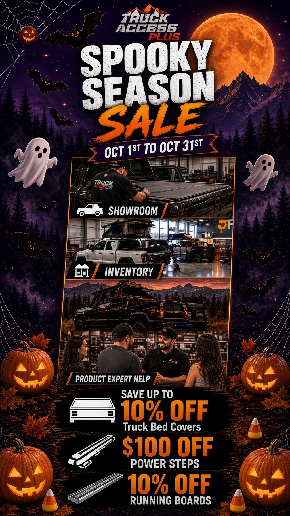 TRUCK ACCESS PLUS SPOOKY SEASON
