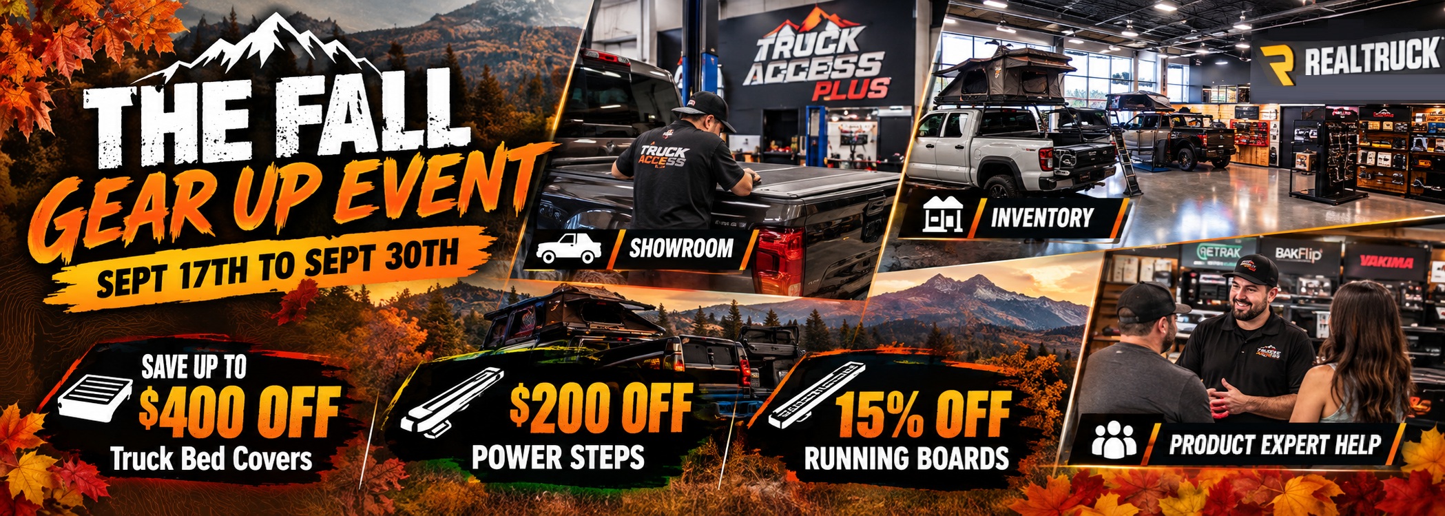 fall gear up sale truck access plus