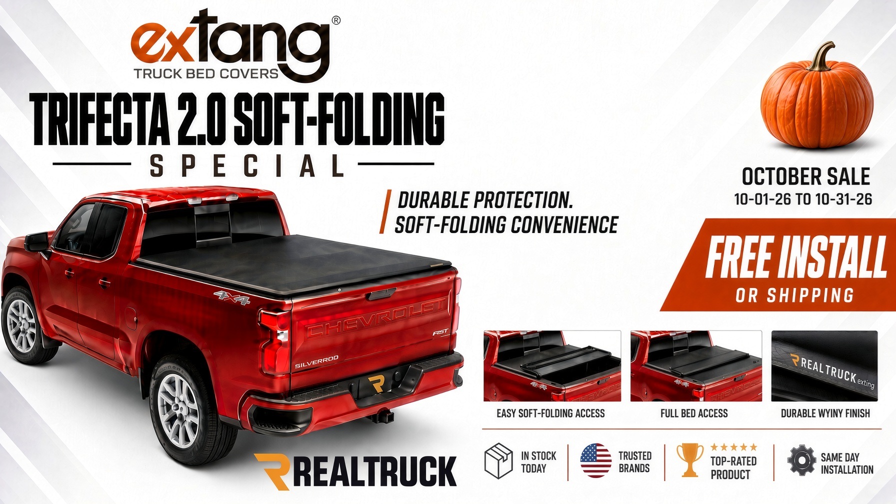 EXTANG TRIFECTA 2.0 TONNEAU COVER SALE