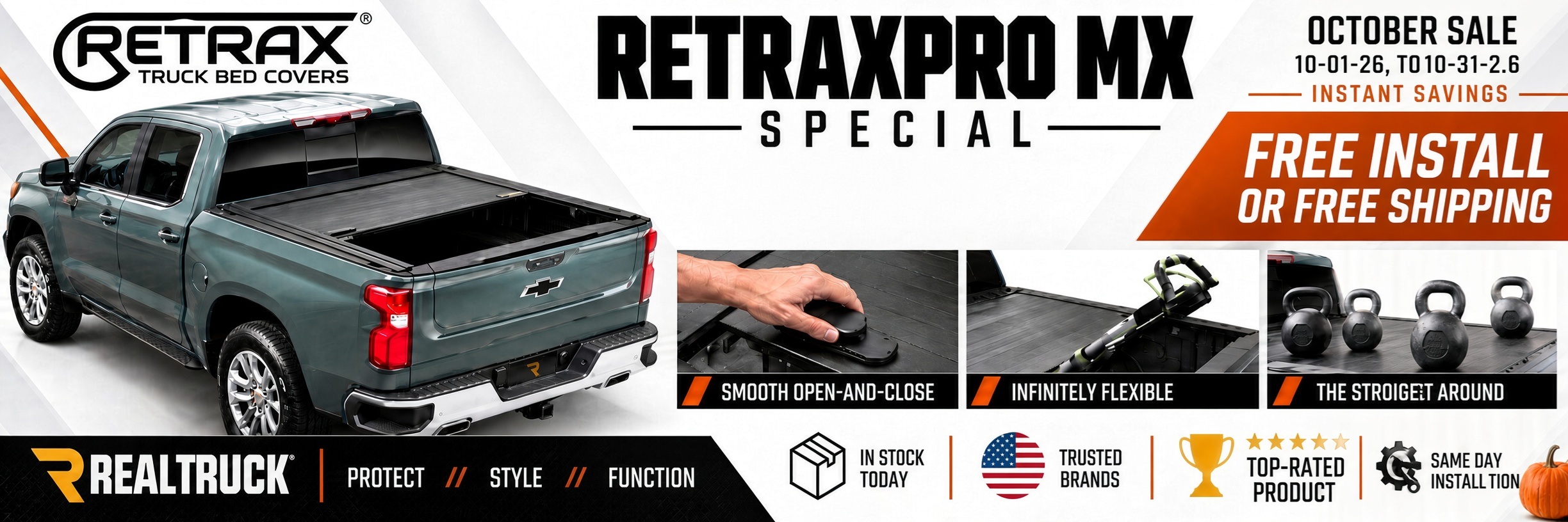 RETRAXPRO MX TONNEAU COVER SALE