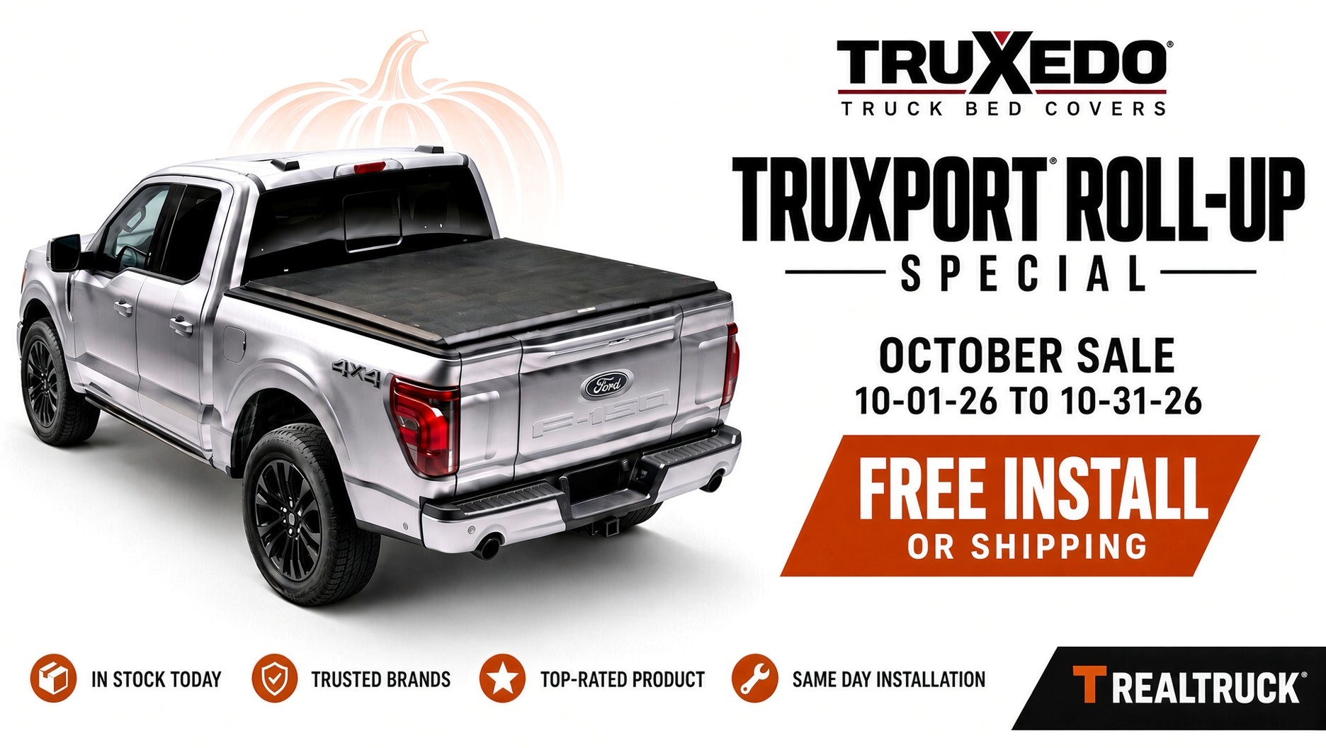 TRUXEDO TRUXPORT ROLL UP TONNEAU COVER SALE