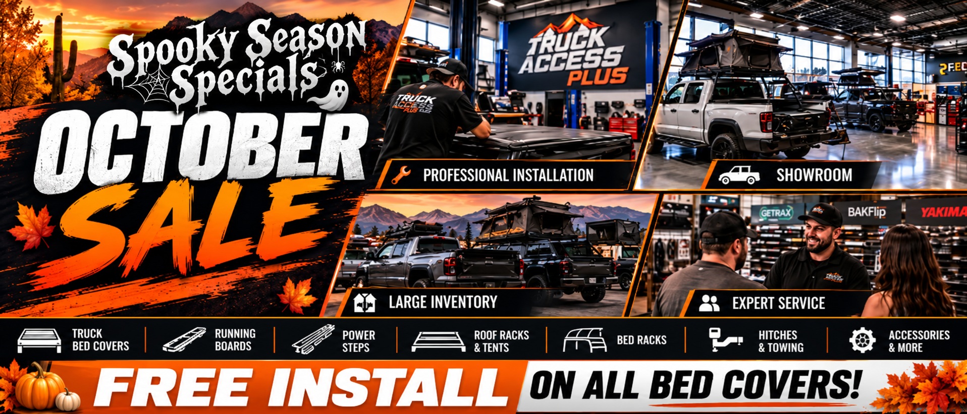 TRUCK ACCESS PLUS OCTOBER SALE
