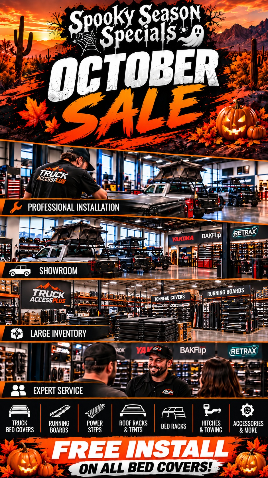 TRUCK ACCESS PLUS SPOOKY SEASON
